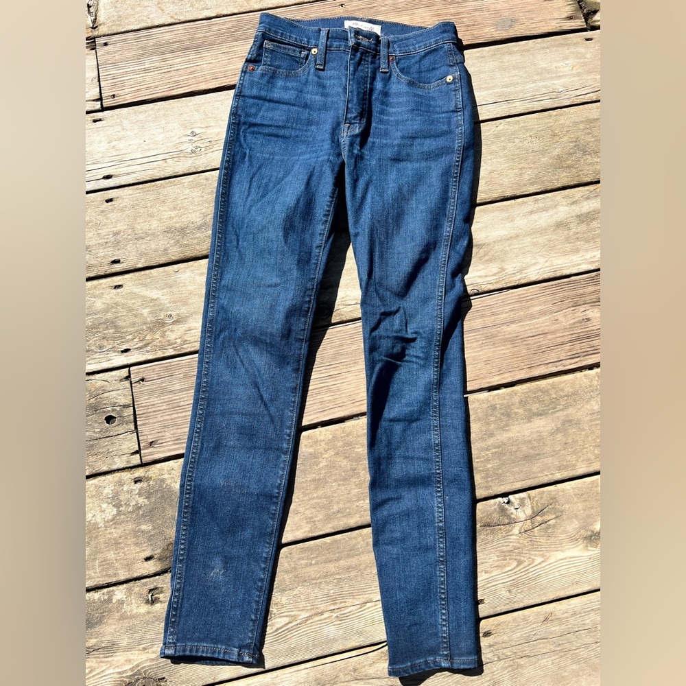 Madewell 10” High Rise Skinny 25 - Picture 1 of 4